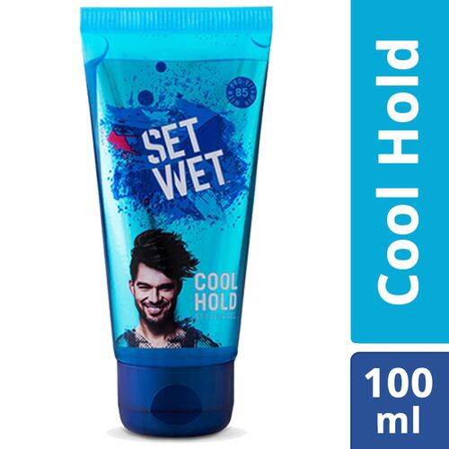 Set Wet Cool Hold Hair Gel, 100 ml Tube