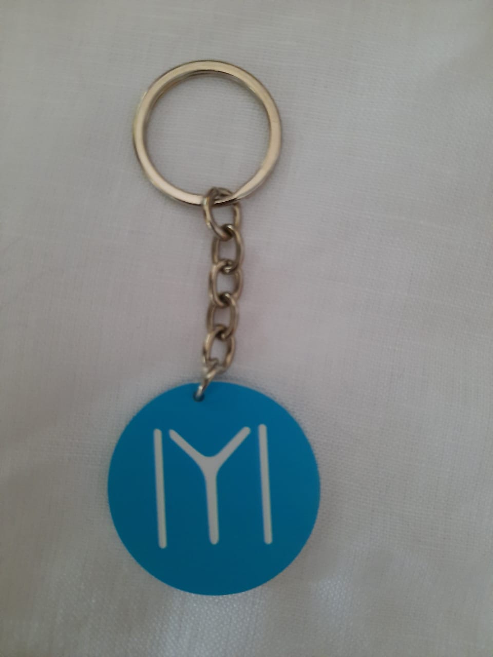 IYI Blue Printed Keychain