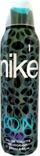Nike ION Grey Deodorant Spray - For Men  (200 ml)