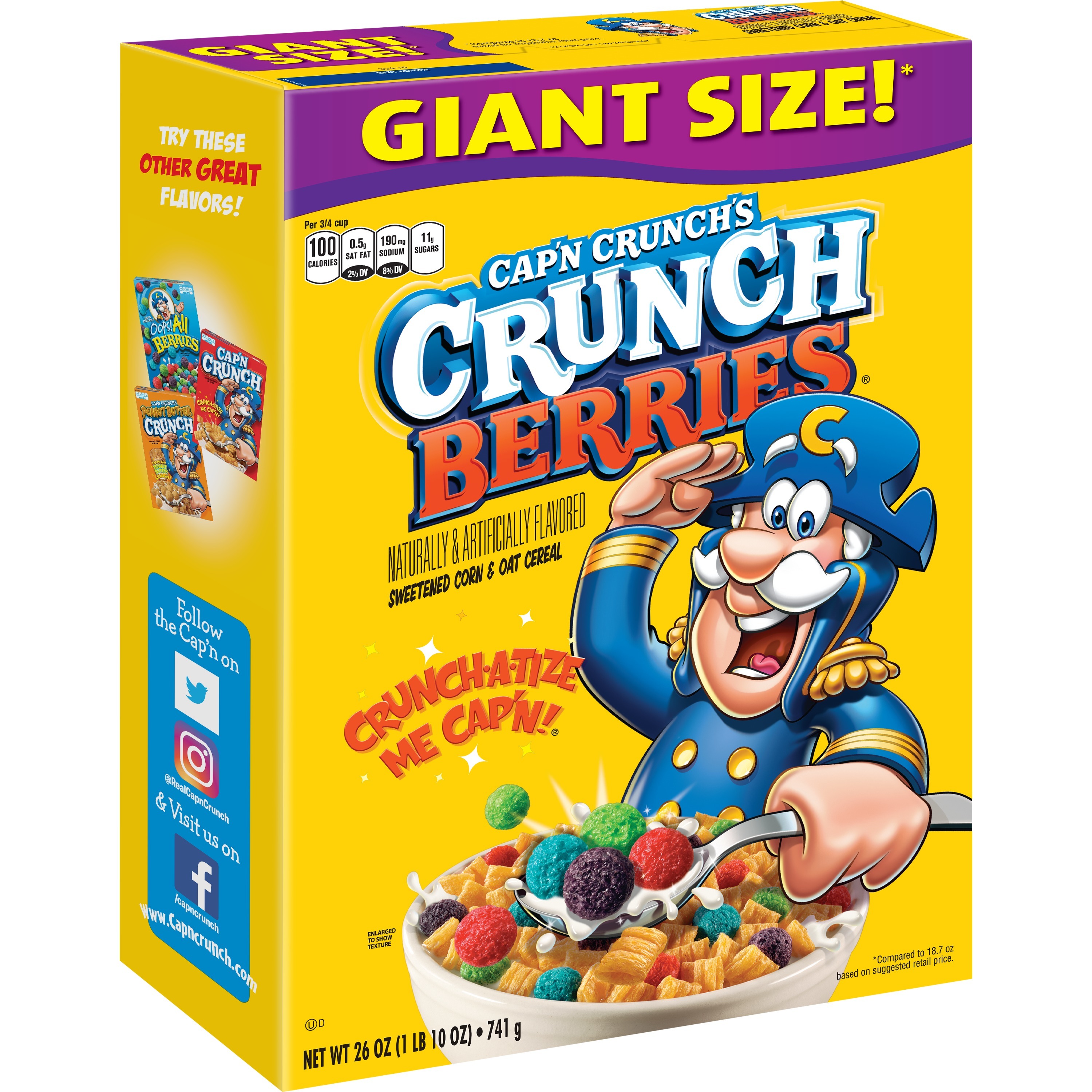 captain crunch with berries