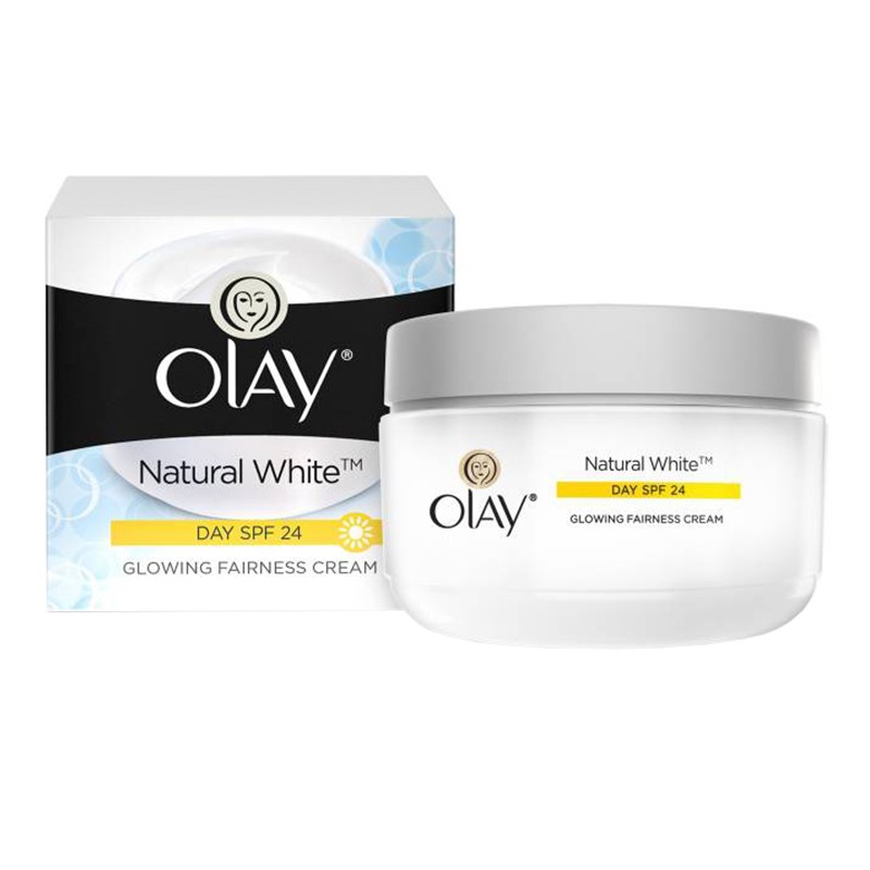 Olay Natural White Glowing Fairness Cream SPF24 50gm