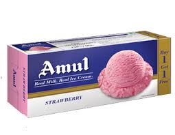 AMUL Strawberry 1.25 Lit