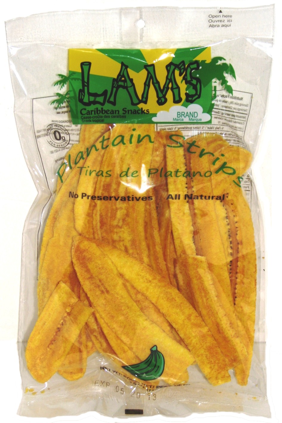 Platanitos Lams en tiras 24 x 60 g