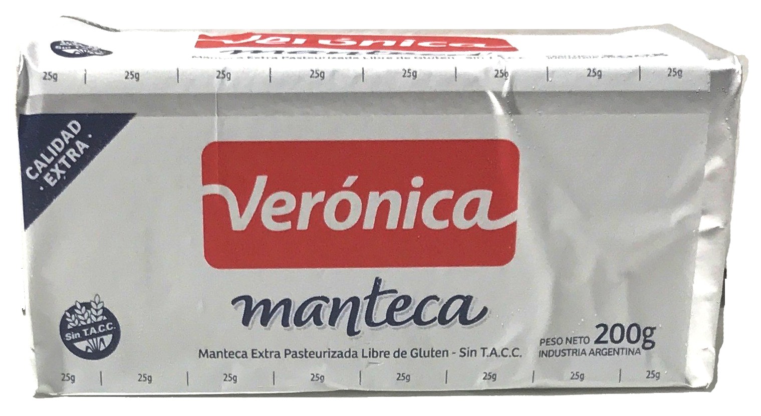 Manteca Veronica  25 x 200 grs