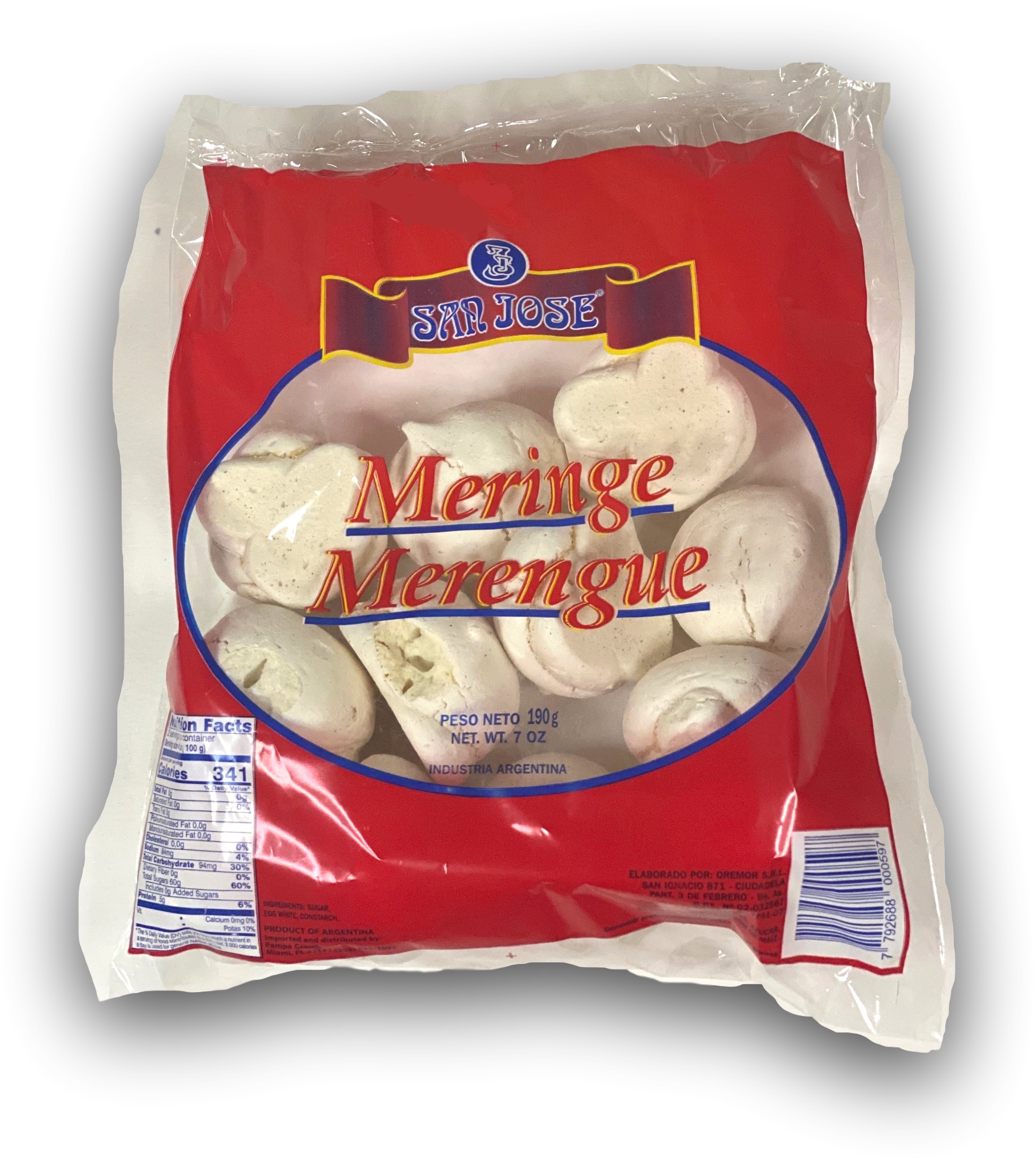 Merengue San Jose 15 x 190 g