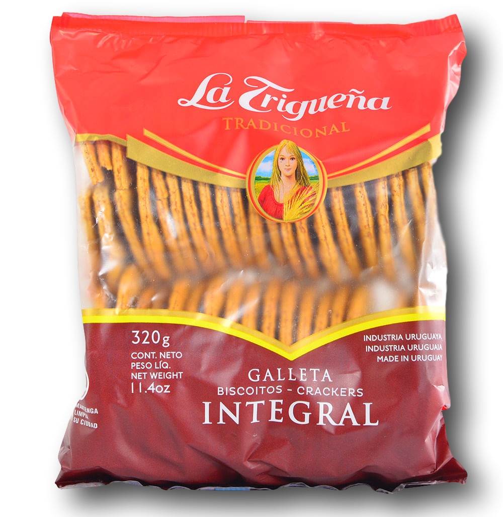 Galletitas La Trigueña Integral 22 x 320 g