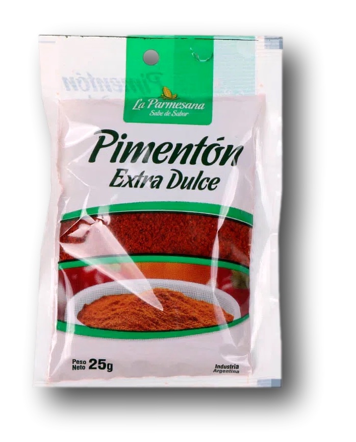 Pimenton Extra dulce La Parmesana 30 x 25 g