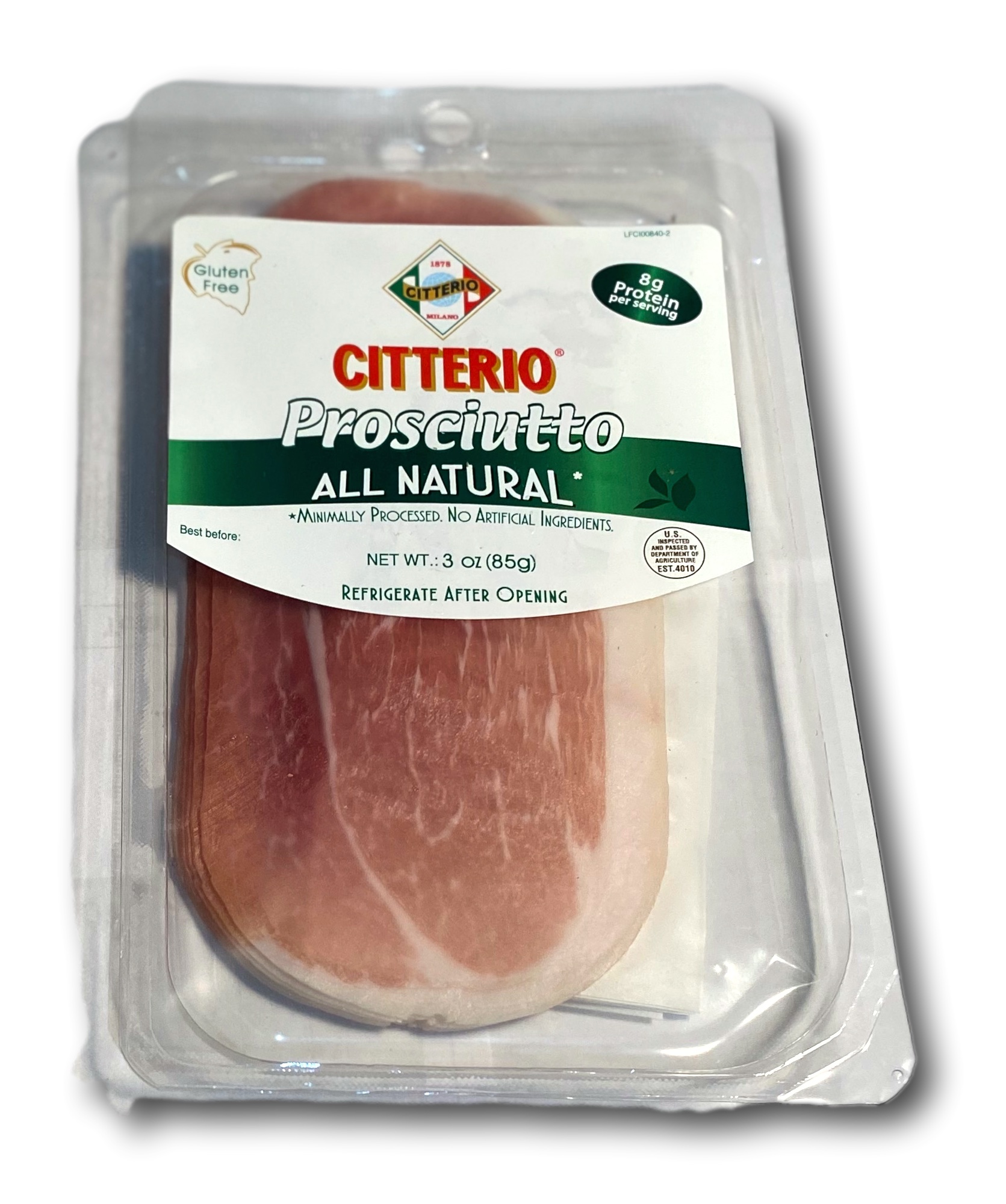 Prosciutto CAP Citterio 12 x 3 Oz
