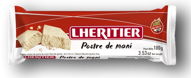 Postre de mani Lheritier 40 x 100 g