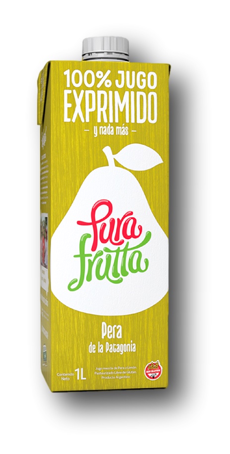 Jugo de PERA Pura Frutta NFC 8 x 1 litro