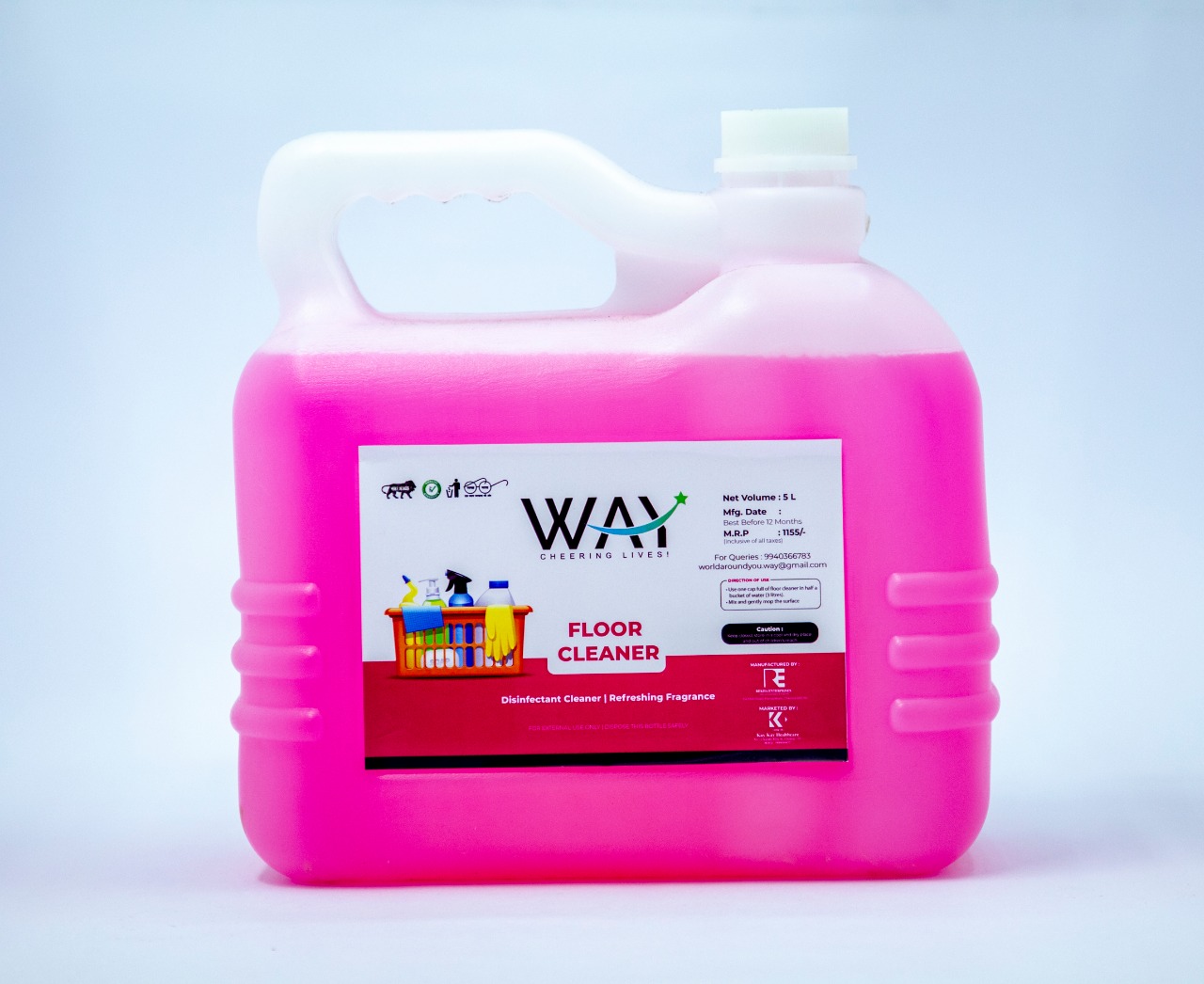 WAY FLOOR CLEANER - 5 Litre