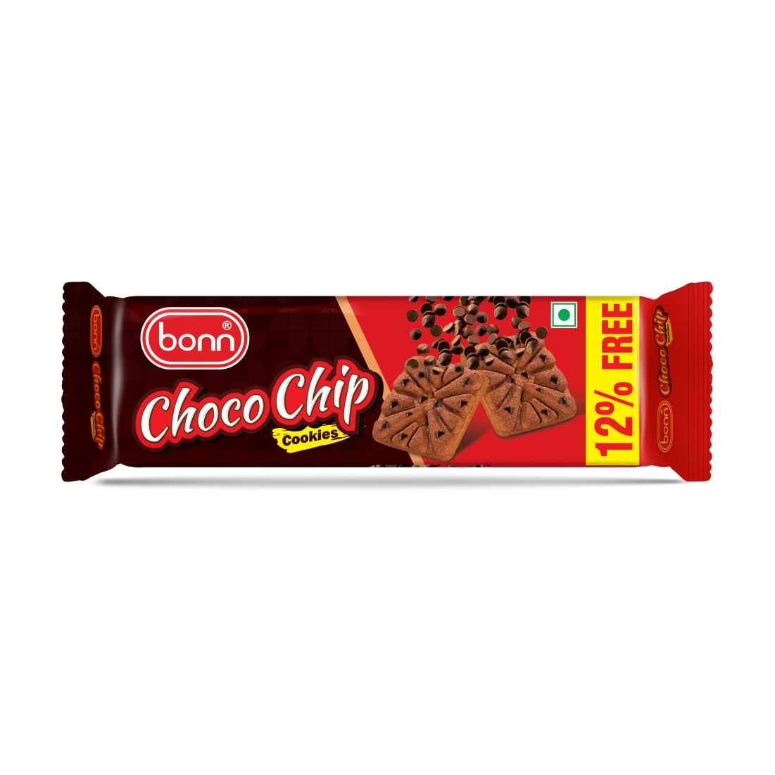 Bonn Choco Chip Cookies (67 g + 8 g Free)