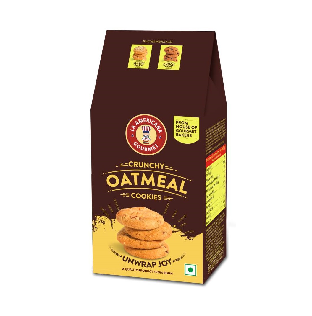 LA Americana Oatmeal Cookies 100 g Pack