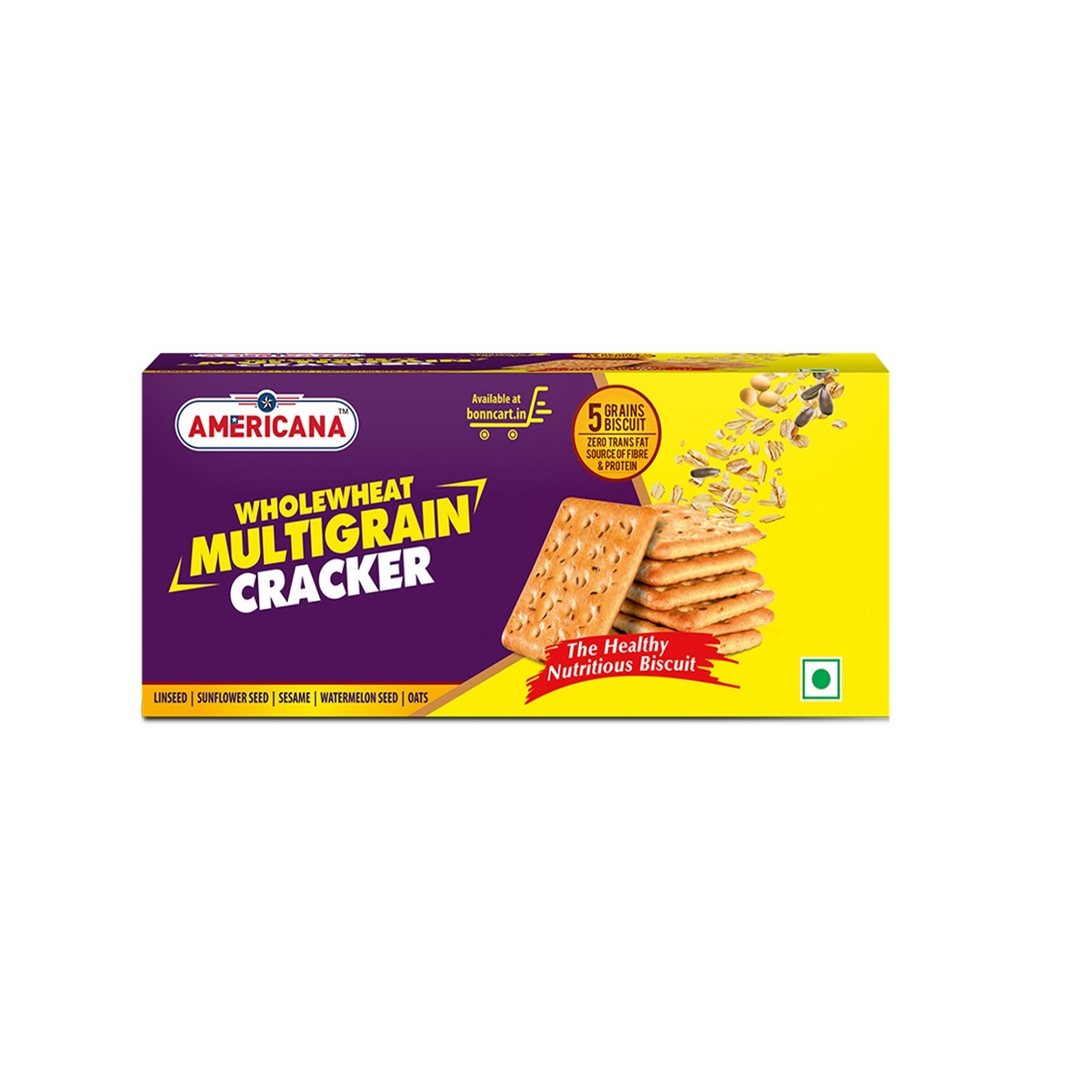 Americana Whole wheat Multigrain Cracker 120g