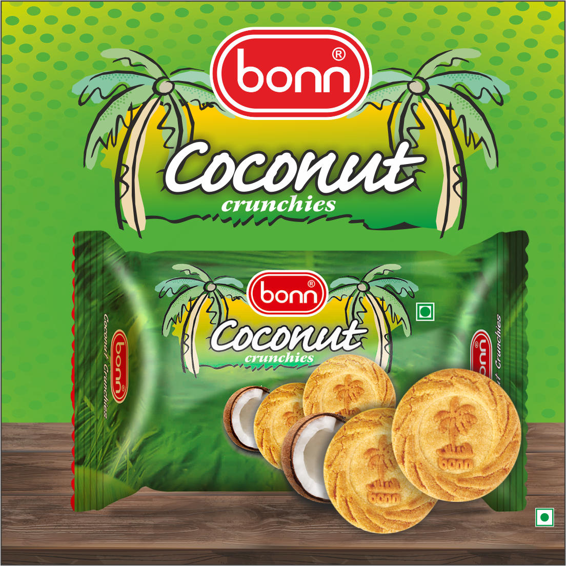 Bonn Coconut crunchies Biscuits