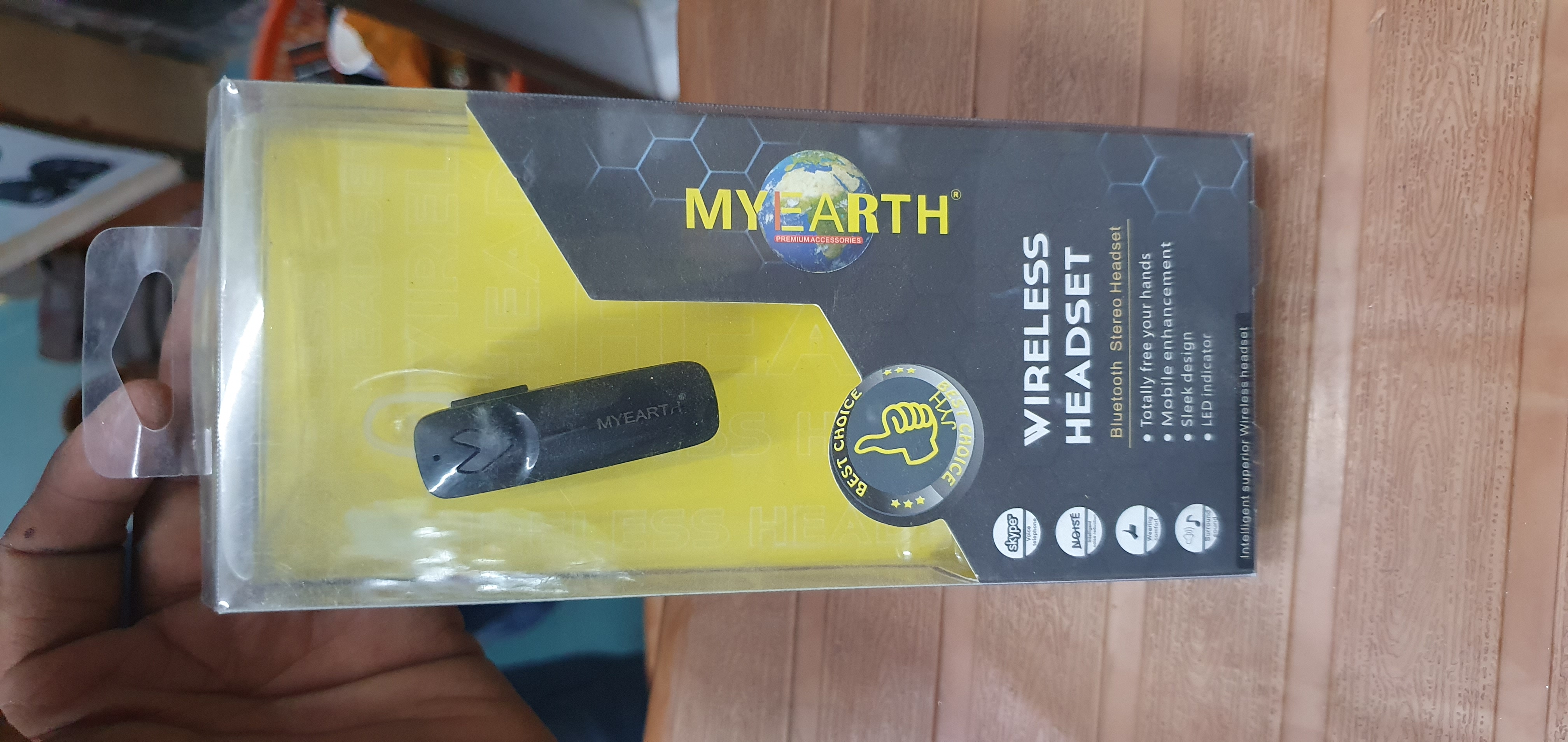 My earth Bluetooth headset 