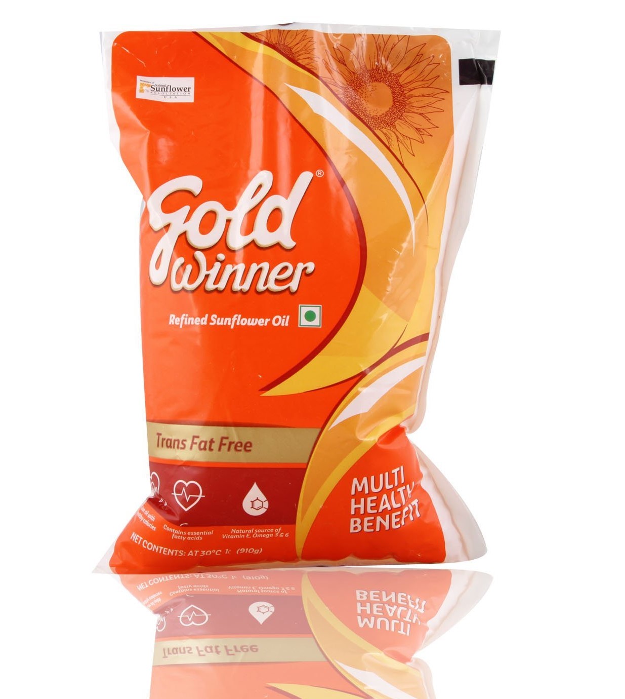 Gold Winner Refined Sunflower Oil (1L)