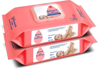 Johnson's Baby Skincare Wipes  (160 Wipes)