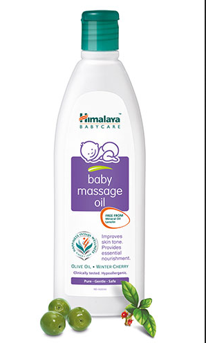 Himalaya Baby Massage Oil  (200 ml)