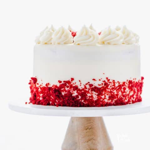 Red & White Velvet cake ( Cream & Cheese )