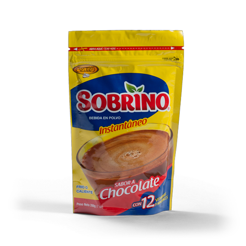 SOBRINO SOBRE CHOCO 06/50 25 GRS