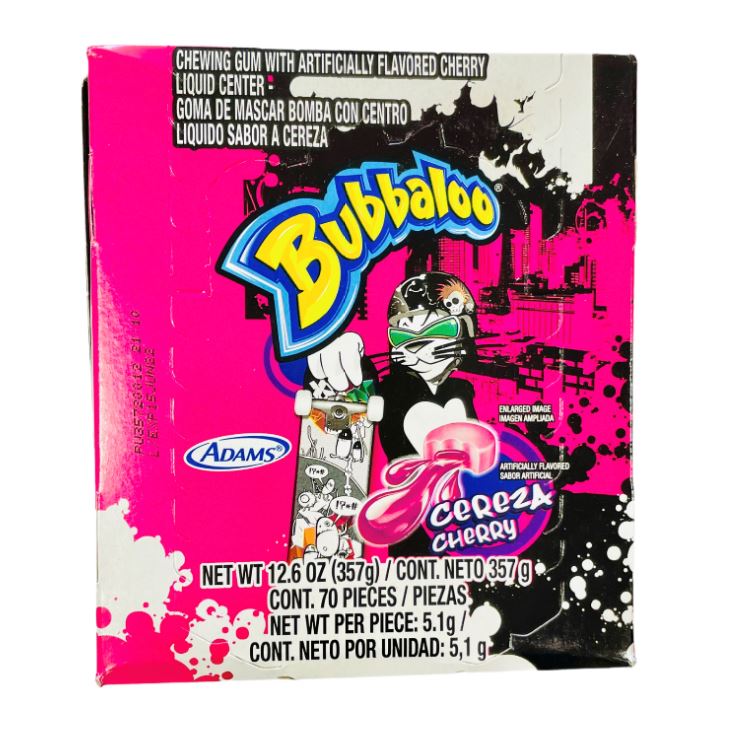 Adams - Bubbaloo Cereza 32x385gr