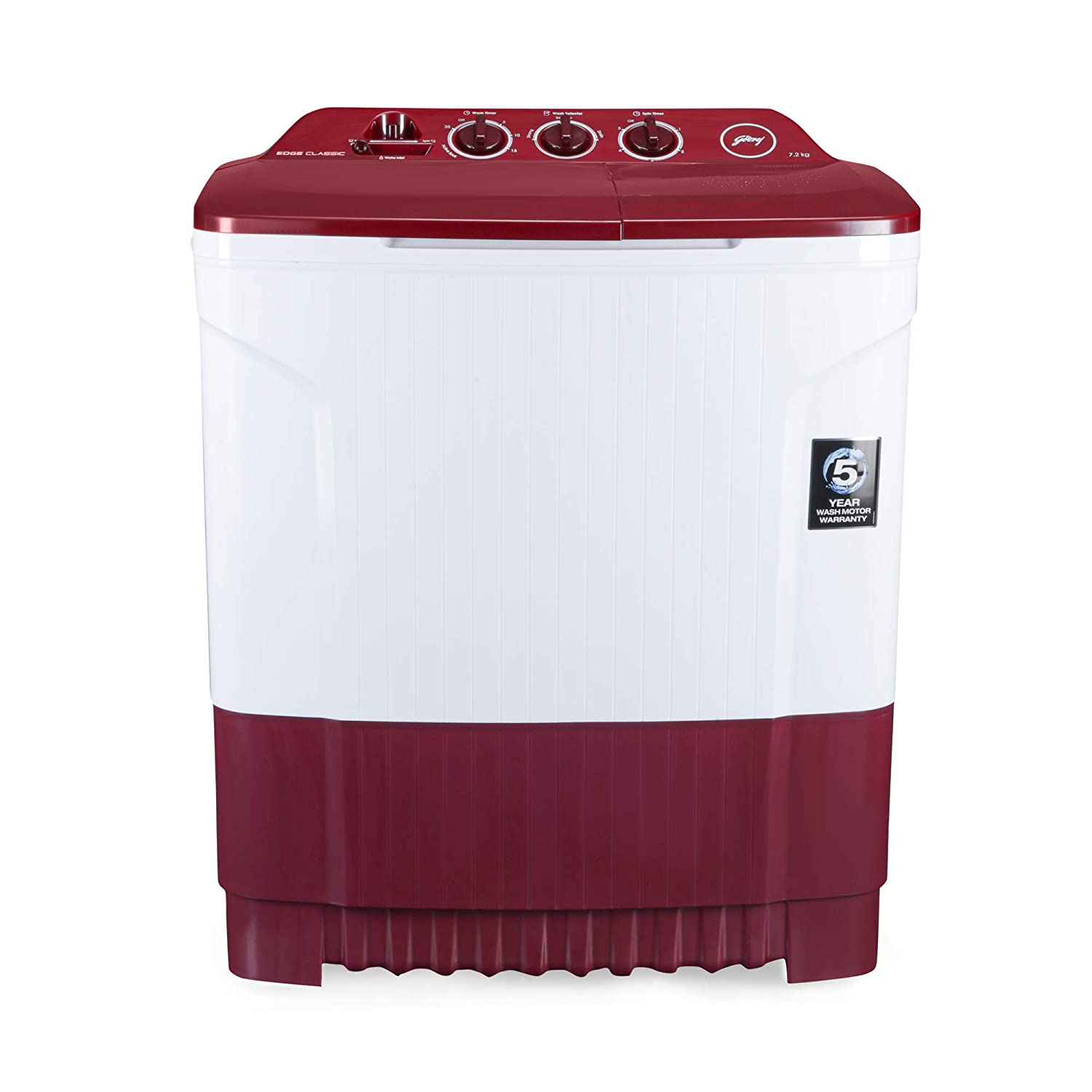 Godrej 7.2 Kg Semi-Automatic Top Loading Washing Machine