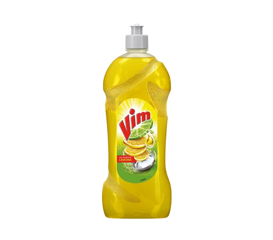 Vim Lemon Dishwash Gel (Bottle) 750ml