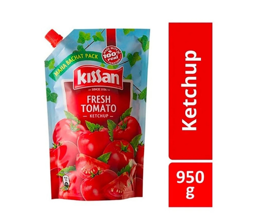 Kissan Fresh Tomato Ketchup (Pouch) 950g