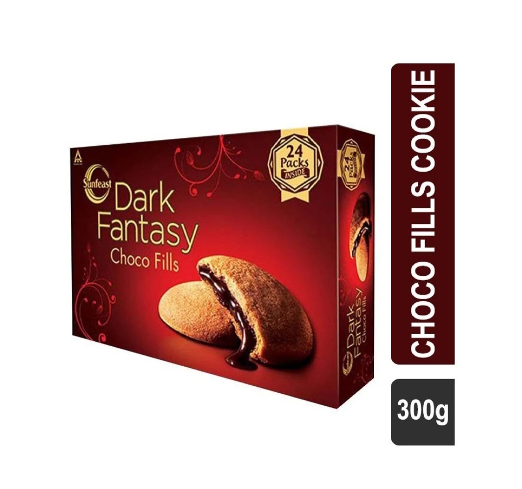 Sunfeast Dark Fantasy Biscuit - Choco Fills Cookie 300g