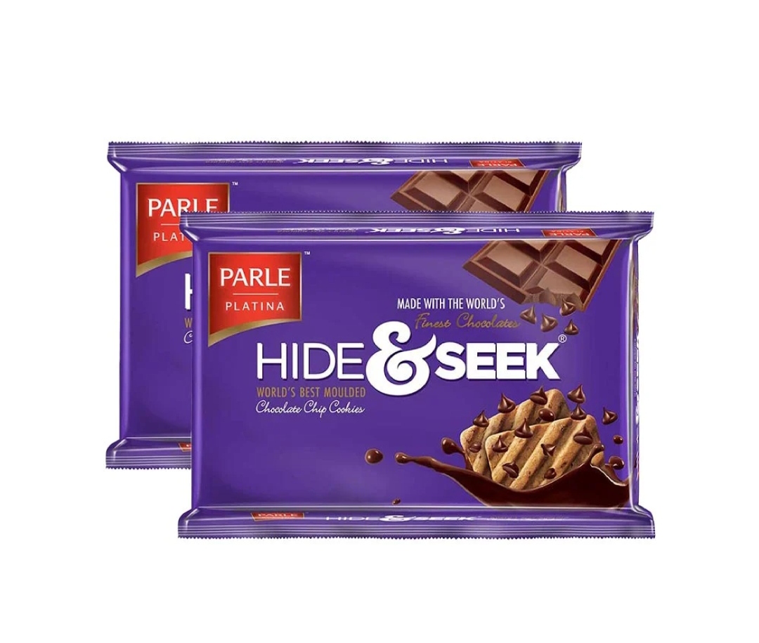  Parle Platina Hide & Seek Chocolate Chip Cookie - Pack of 2 (2x200 g) 