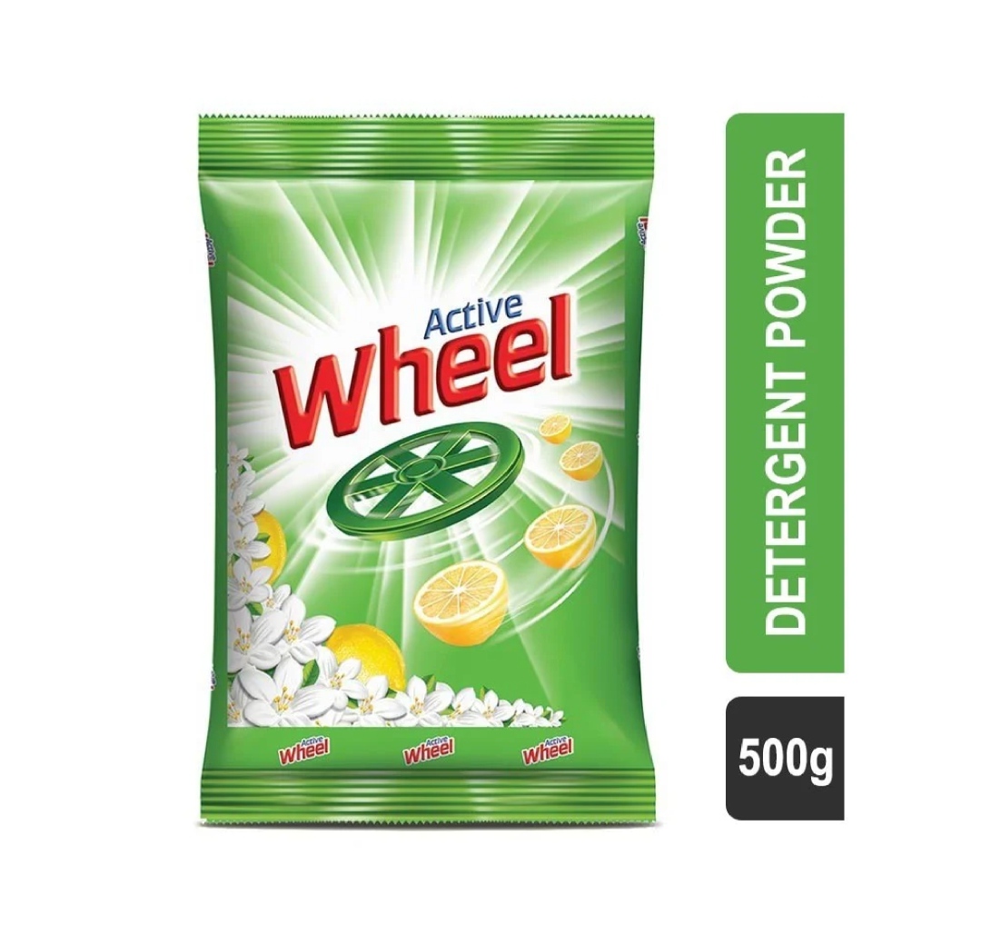 Active Wheel Lemon & Jasmine Detergent Powder