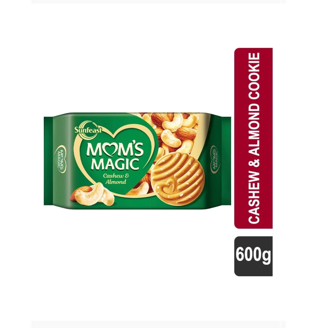 Sunfeast Mom's Magic Biscuit - Cashew & Almond Cookie  600g