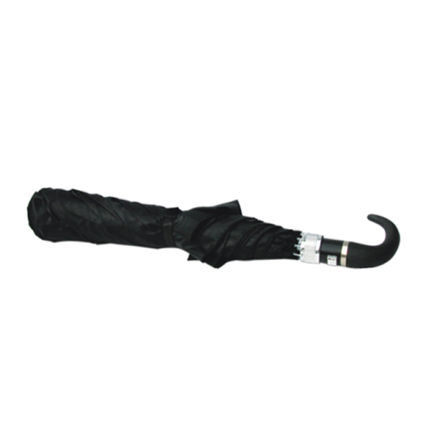 U Handle Shape Umbrella Black (60/cs) #20063