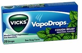 Vicks Cough Drop Menthol 20ct