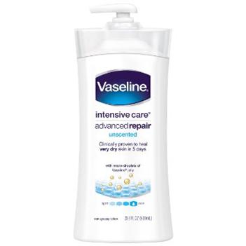 Vaseline Intensive Care Lotion Pump Advanced Repair 20oz/4p