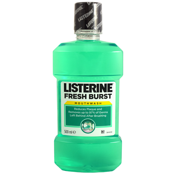 Listerine MW Fresh Burst 500ml (12/cs)