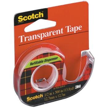 (office) Scotch Tape Trans 1/2x450 (12/dz/cs)