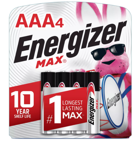 (Office )  Energize Battery AAA 4pk(24/cs)