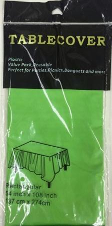 Table Cover Green  54in*108in(40.5 SQ.FT) (24/CS)