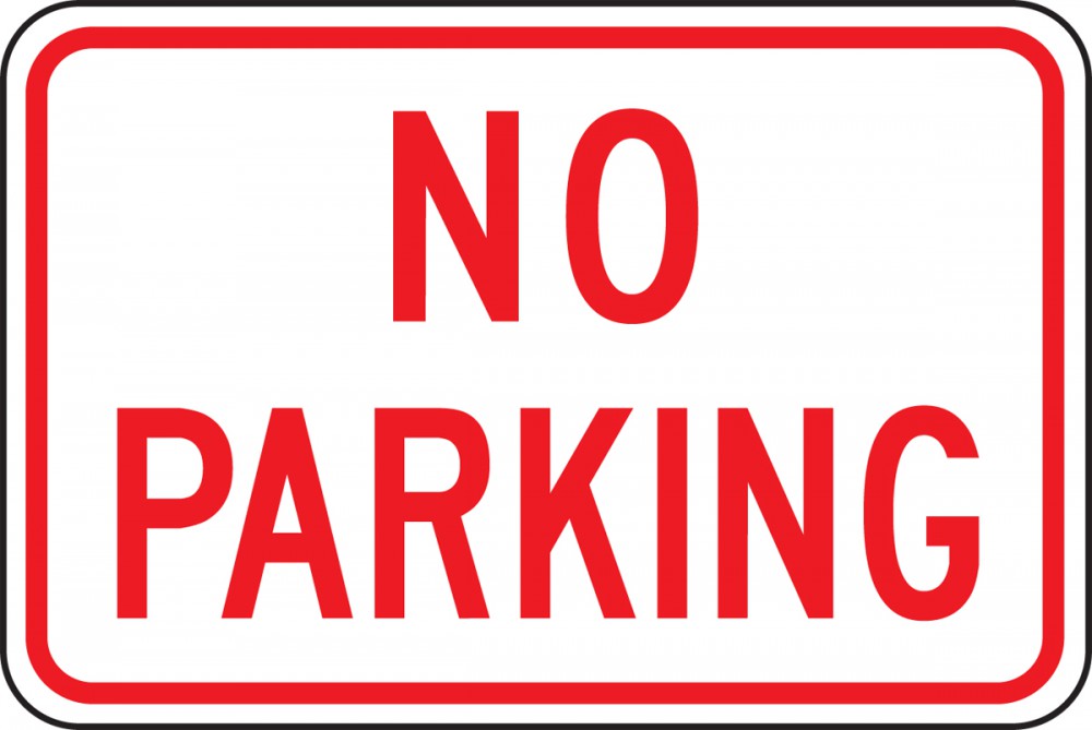 No Parking Sign (24/600/CS)