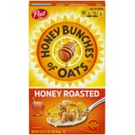 Post Honey Bunches Of Oats Breakfast Cereal, Honey Roasted, 18 Oz