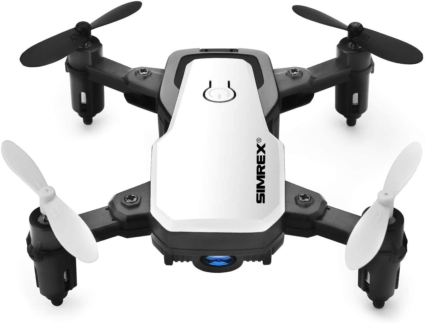 SIMREX X300C Mini Drone RC Quadcopter Plegable Altitude Hold Headless RTF 360 Grados FPV Video WiFi 720P Cámara HD 6-Axis Gyro 4CH 2.4Ghz Control Remo