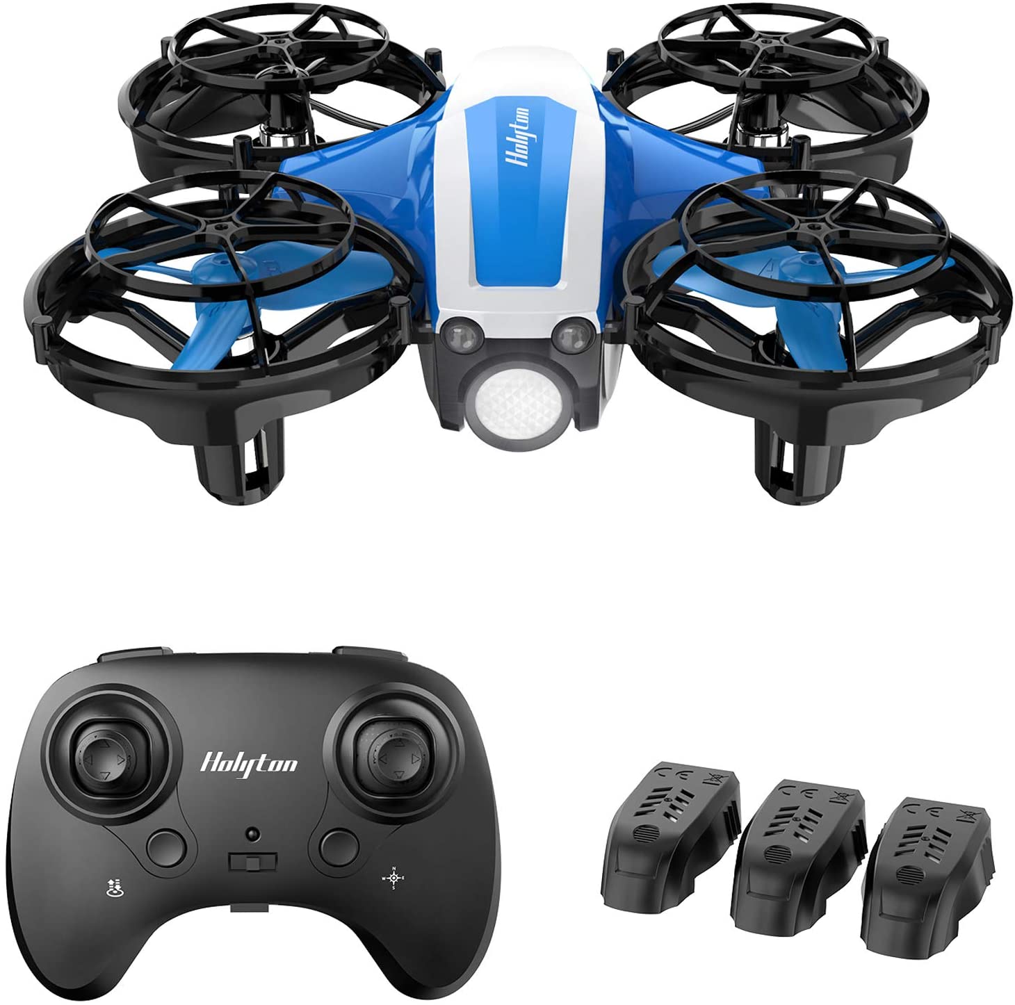 Holyton Mini Drone para niños principiantes adultos, con control remoto Quadcopter con 21 minutos de tiempo de vuelo, rotación automática