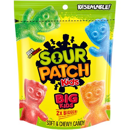 SOUR PATCH KIDS Big Kids Soft & Chewy Candy, 9 oz