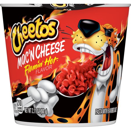 Cheetos Mac 'N Cheese, Flamin' Hot Flavor, 2.11 oz Cup