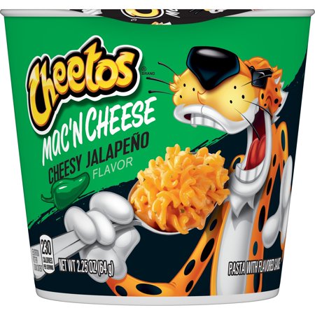 Cheetos Mac 'N Cheese, Cheesy Jalapeno Flavor, 2.25 oz Cup