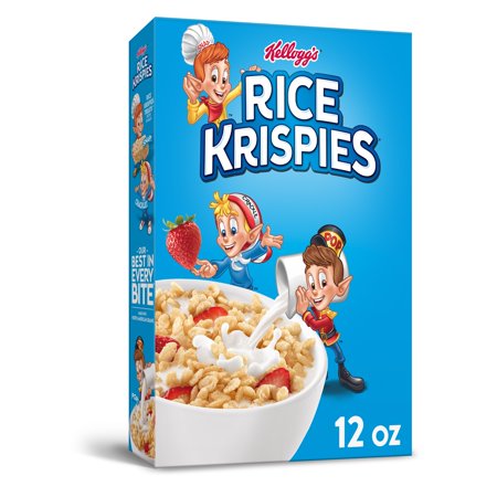 Kellogg's Rice Krispies, Breakfast Cereal, Original, 12 Oz