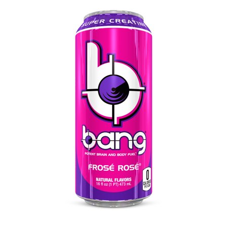 Bang Frose Rose Energy Drink with Super Creatine, 16 oz Cans