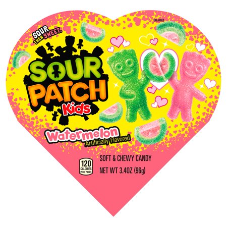 Sour Patch Kids Watermelon Soft & Chewy Candy, 3.4 oz